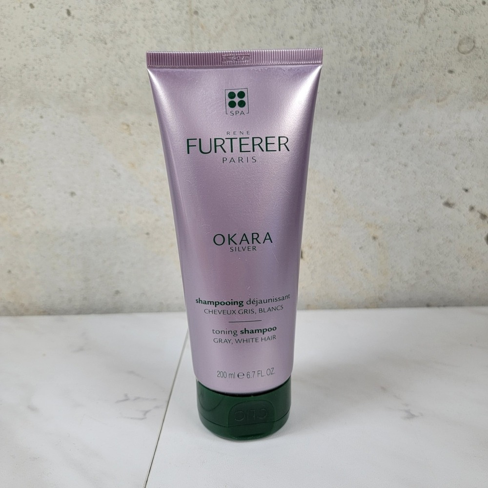 Rene Furterer Okara Silver Toning Shampoo Gray White Hair  6.7oz